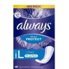 Always Daily Protect Inlegkruisjes Long 0% Perfume 48 stuks