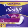 Always Extra Protect Inlegkruisjes Normal 64 stuks