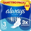 Always Maandverband Ultra Secure Night 40 stuks