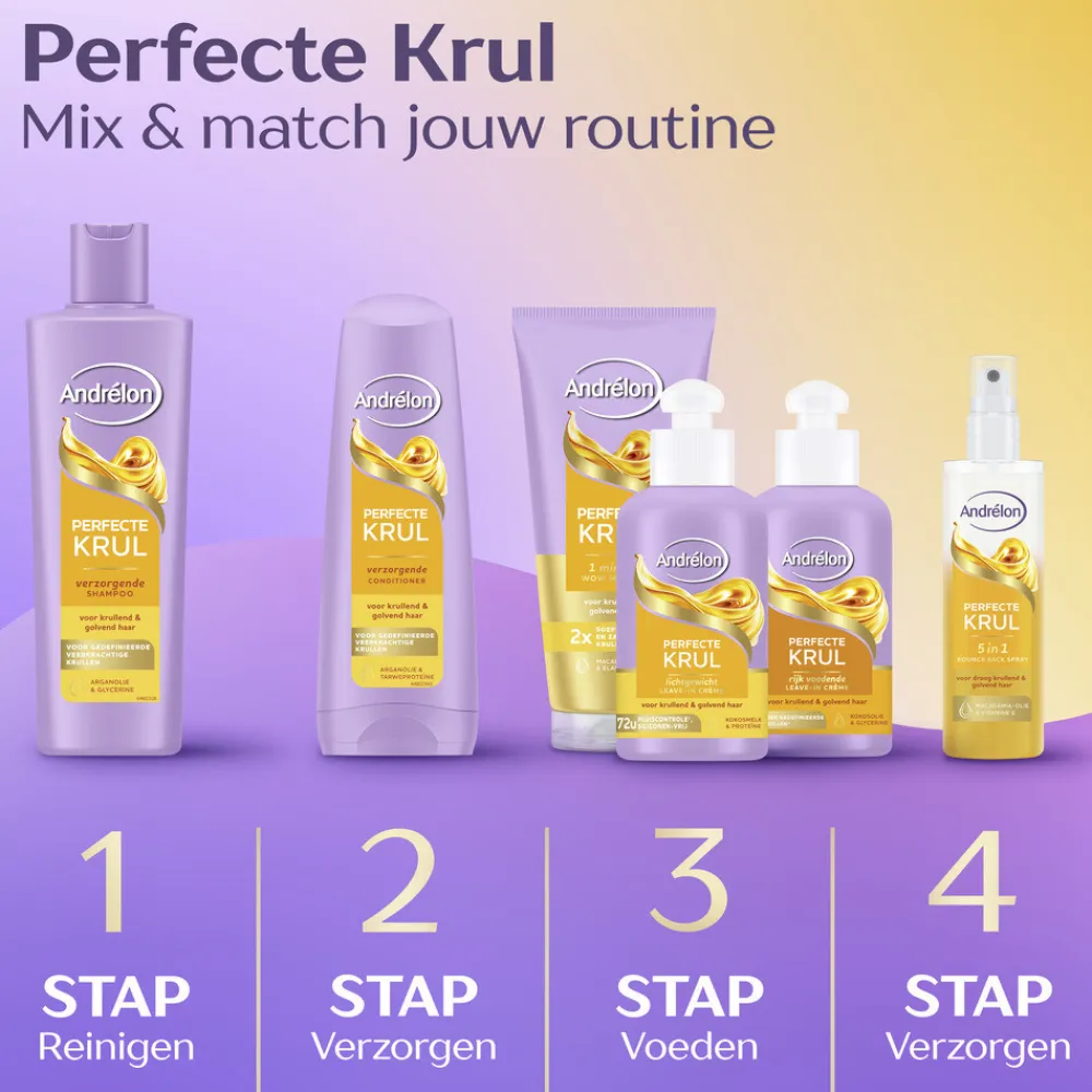 Andrélon Leave-In Creme Perfecte Krul 200 ml
