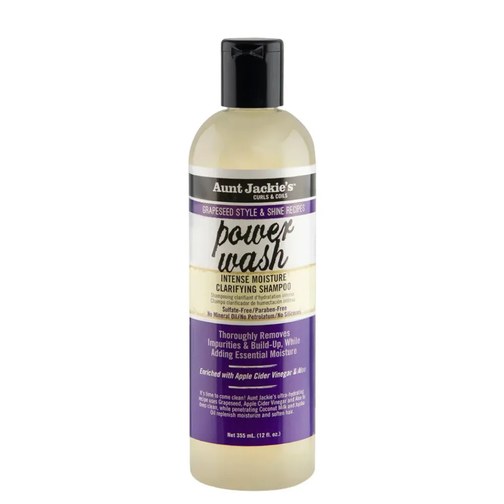 Aunt Jackies Aunt Jackie's Power Wash Intense Moisture Clarifying Shampoo 355 ml