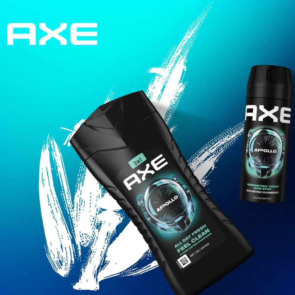 Axe 3-in-1 Douchegel Apollo 250 ml