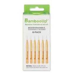 BambooUp Bamboo Interdentale Borstels 0,80mm 6 stuks