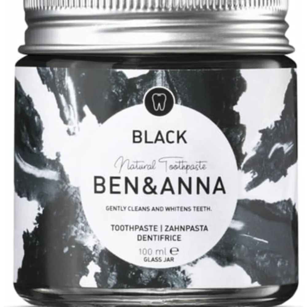 Ben & Anna Tandpasta Zwart 100 gr