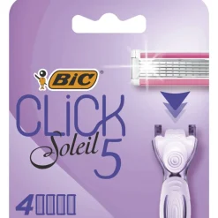 Heren Bic Click 5 Soleil Mesjes 4 stuks