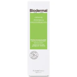 Biodermal Crème bij Puistjes & Onzuiverheden 30 ml