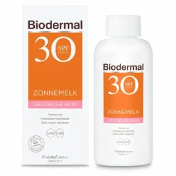 Biodermal Zonnemelk Gevoelige Huid SPF 30 200 ml