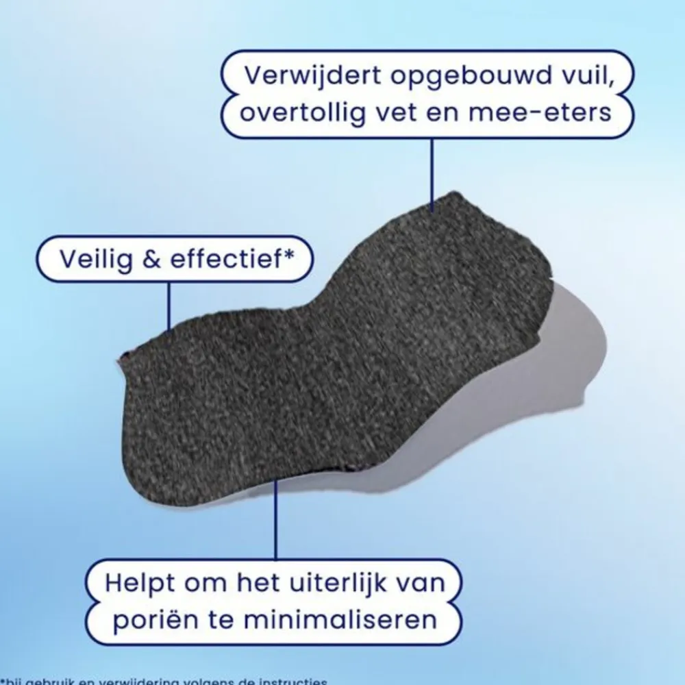 Bioré Houtskool Diep Reinigende Porie Strips 6 stuks