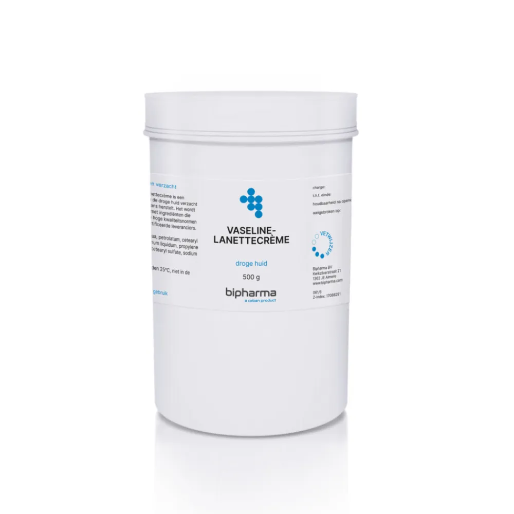 Bipharma Vaseline Lanettecrème 500 gr