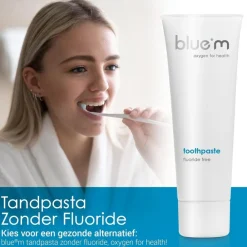 Bluem Tandpasta Fluoride Vrij 75 ml