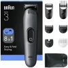Heren Braun Baardtrimmer en Tondeuse All-in-One Series 3 AIO3540