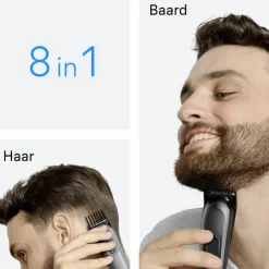 Heren Braun Baardtrimmer en Tondeuse All-in-One Series 3 AIO3540