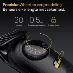 Heren Braun Baardtrimmer Series 5 BT5500 Zwart