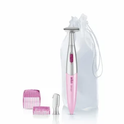 Heren Braun Bikinitrimmer Silk-épil FG1100 Roze