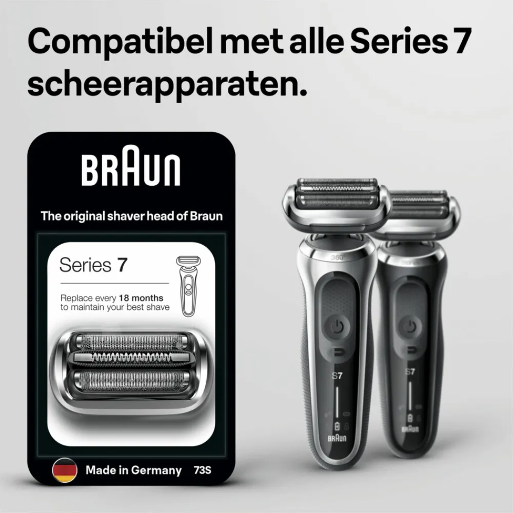 Heren Braun Elektrisch Scheerapparaat Vervangingskop Series 7 73S