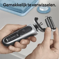 Heren Braun Elektrisch Scheerapparaat Vervangingskop Series 7 73S