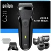 Heren Braun Elektrisch Scheerapparaat Series 3 300BT Grijs