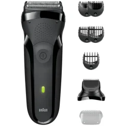 Heren Braun Elektrisch Scheerapparaat Series 3 300BT Grijs