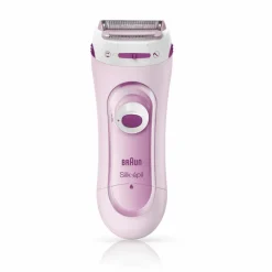 Heren Braun Elektrisch Scheerapparaat en Trimmersysteem Silk-épil 5-100 Roze