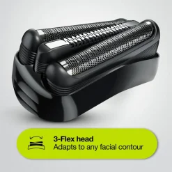 Heren Braun Elektrisch Scheerapparaat Series 3 300BT Zwart