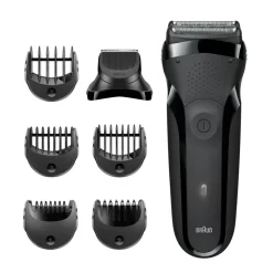 Heren Braun Elektrisch Scheerapparaat Series 3 300BT Zwart