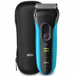 Heren Braun Elektrisch Scheerapparaat S3 ProSkin 3045s Zwart/Blauw