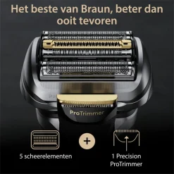 Heren Braun Elektrisch Scheerapparaat Series 9 Pro+ E Wet & Dry 9515s Grafiet