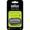 Heren Braun Elektrisch Scheerapparaat Vervangingskop Series 3 32B Zwart