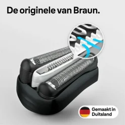 Heren Braun Elektrisch Scheerapparaat Vervangingskop Series 3 32B Zwart