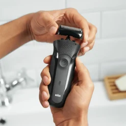 Heren Braun Elektrisch Scheerapparaat Vervangingskop Series 3 21B Zwart