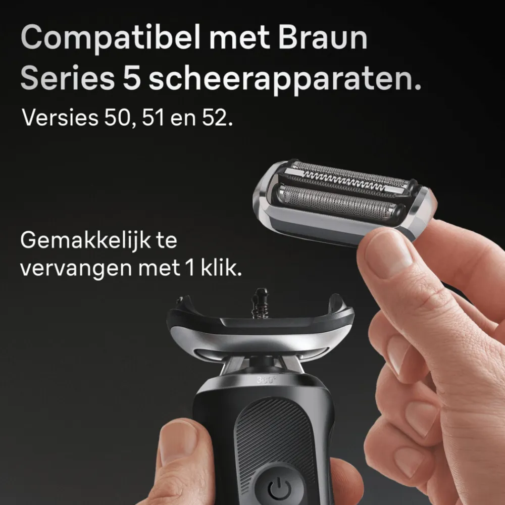 Heren Braun Elektrisch Scheerapparaat Vervangingskop Series 7 74S