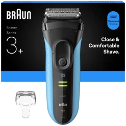 Heren Braun Elektrisch Scheerapparaat Series 3+ 3040S Blauw