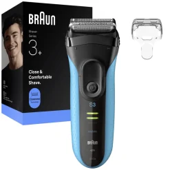 Heren Braun Elektrisch Scheerapparaat Series 3+ 3040S Blauw