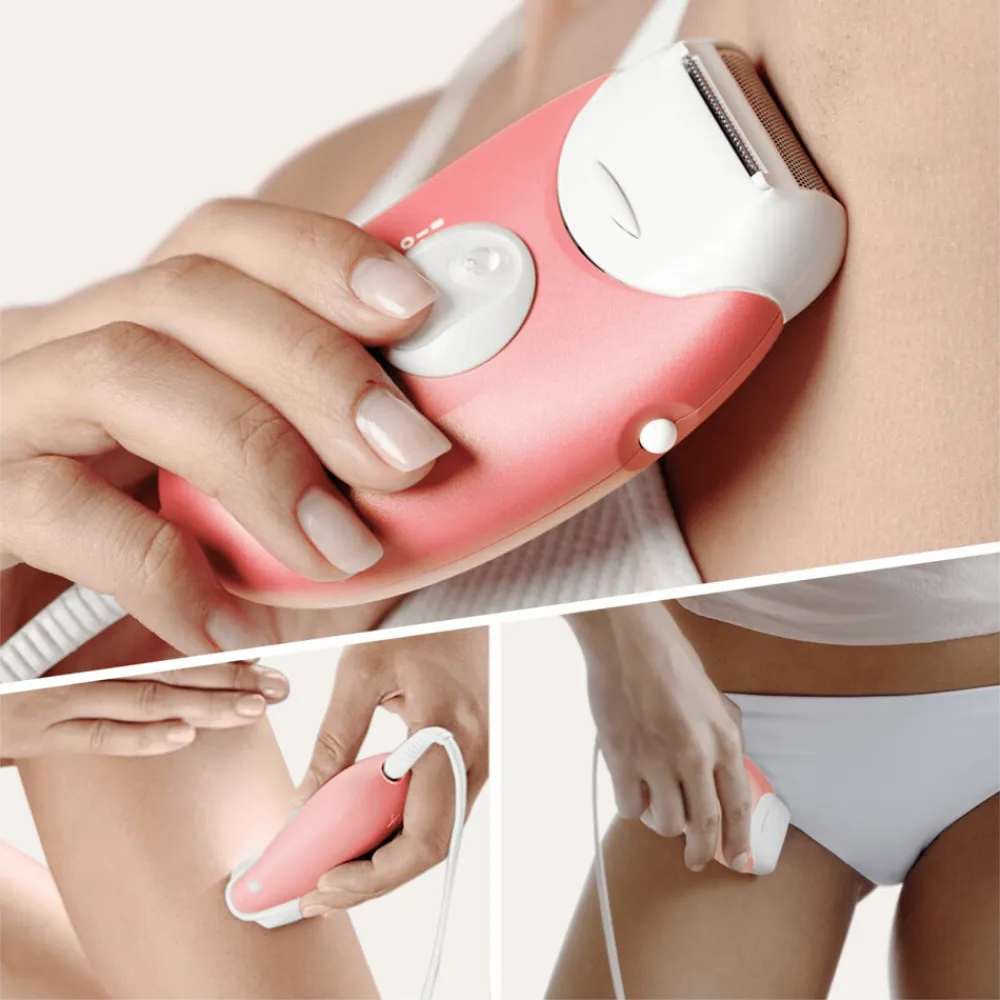 Heren Braun Epilator Silk·épil 3 277 Wit/Rose