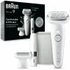 Heren Braun Epilator Silk-épil 9 9-041 Wit/Zilver
