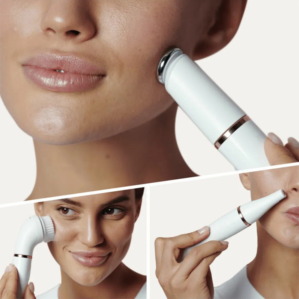 Heren Braun Gezichtsepilator FaceSpa Pro 911