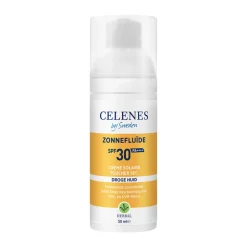 Celenes Herbal Dry Touch Zonnefluïde SPF 30 Alle Huidtypes 50 ml