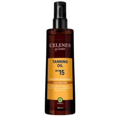 Celenes Herbal Tanning Oil Alle Huidtypes SPF 15 200 ml