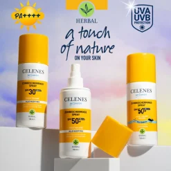 Celenes Herbal Zonnebrand Spray SPF 50+ Alle Huidtypes 150 ml