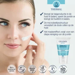 Celenes Thermal 3 in 1 Reiniger Scrub Masker 150 ml