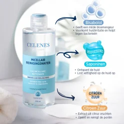 Celenes Thermal Micellair Reinigingswater Droge / Gevoelige Huid 250 ml