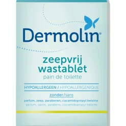 Dermolin Wastablet Zeepvrij 100 gr