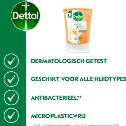 Dettol No-Touch Handzeep Refill Extra Care Honey & Sheabutter 250 ml