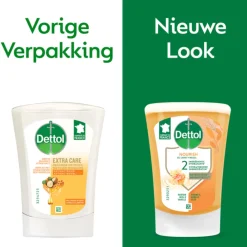 Dettol No-Touch Handzeep Refill Extra Care Honey & Sheabutter 250 ml