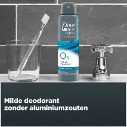 Dove Deodorant Men+ Care 0% Clean Comfort 150 ml