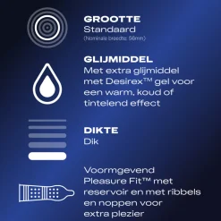 Durex Condooms Orgasm' Intense 20 stuks
