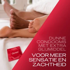 Durex Condooms Thin Feel met Extra Glijmiddel 40 stuks