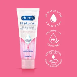 Durex Glijmiddel Natural Pure en Extra Sensitive en Hydraterend Pakket