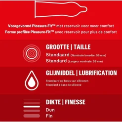 Durex - Thin Feel Extra Lube Condooms 10 stuks & Performa Condooms 10 stuks - Pakket