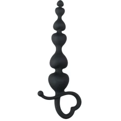 Easytoys Anaal Kralen met Hartje Zwart